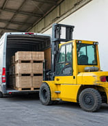 Malinois Logistics cargo van detail